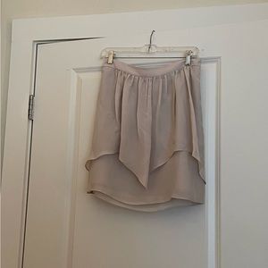 Banana Republic silk skirt in a dusty pink, size 4.